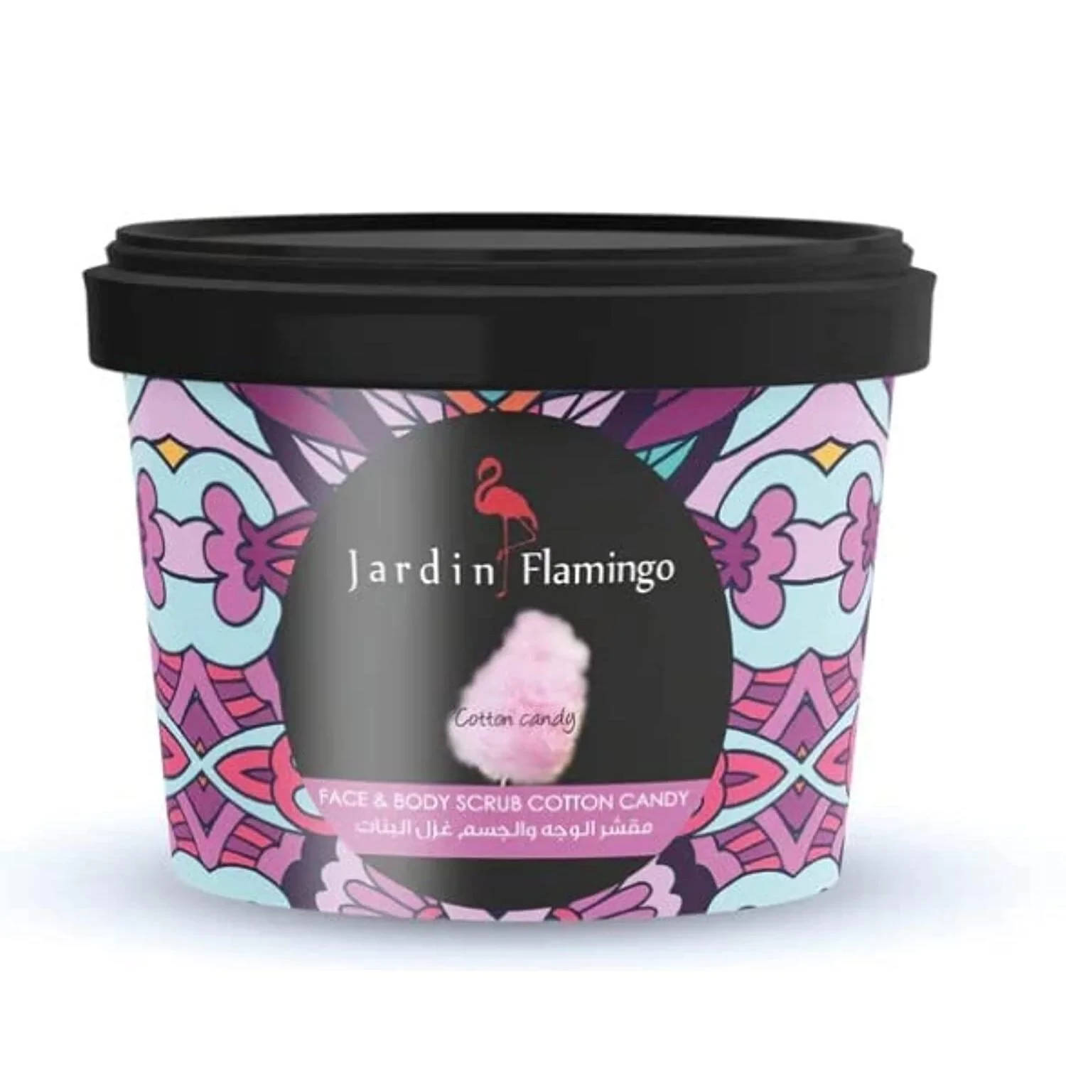 Jardin Flamingo Cotton Candy Face And Body Scrub 400gm