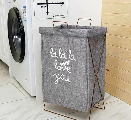 Laundry Basket Clothes Storage Bag waterproof laundry basket organizer for clothes with stand - Large Capacity - Foldable Storage Bags - Laundry cloth bag