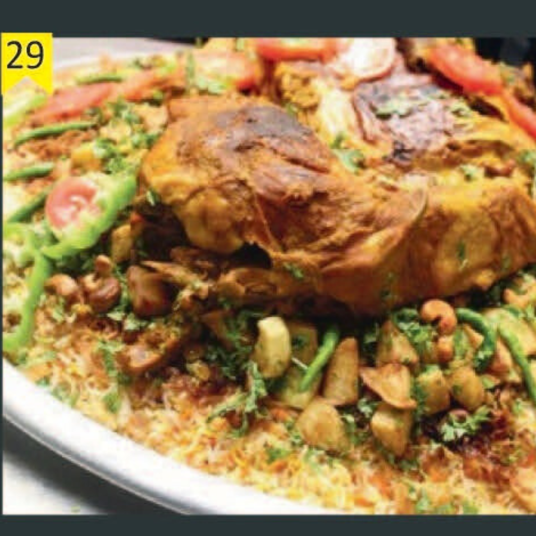 Hyderabadi Biryani (Meat) For 10 Persons