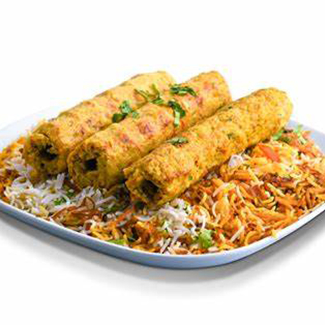Kabab Biryani