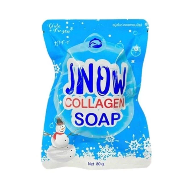 Gluta Frozen Snow Collagen Soap 80g