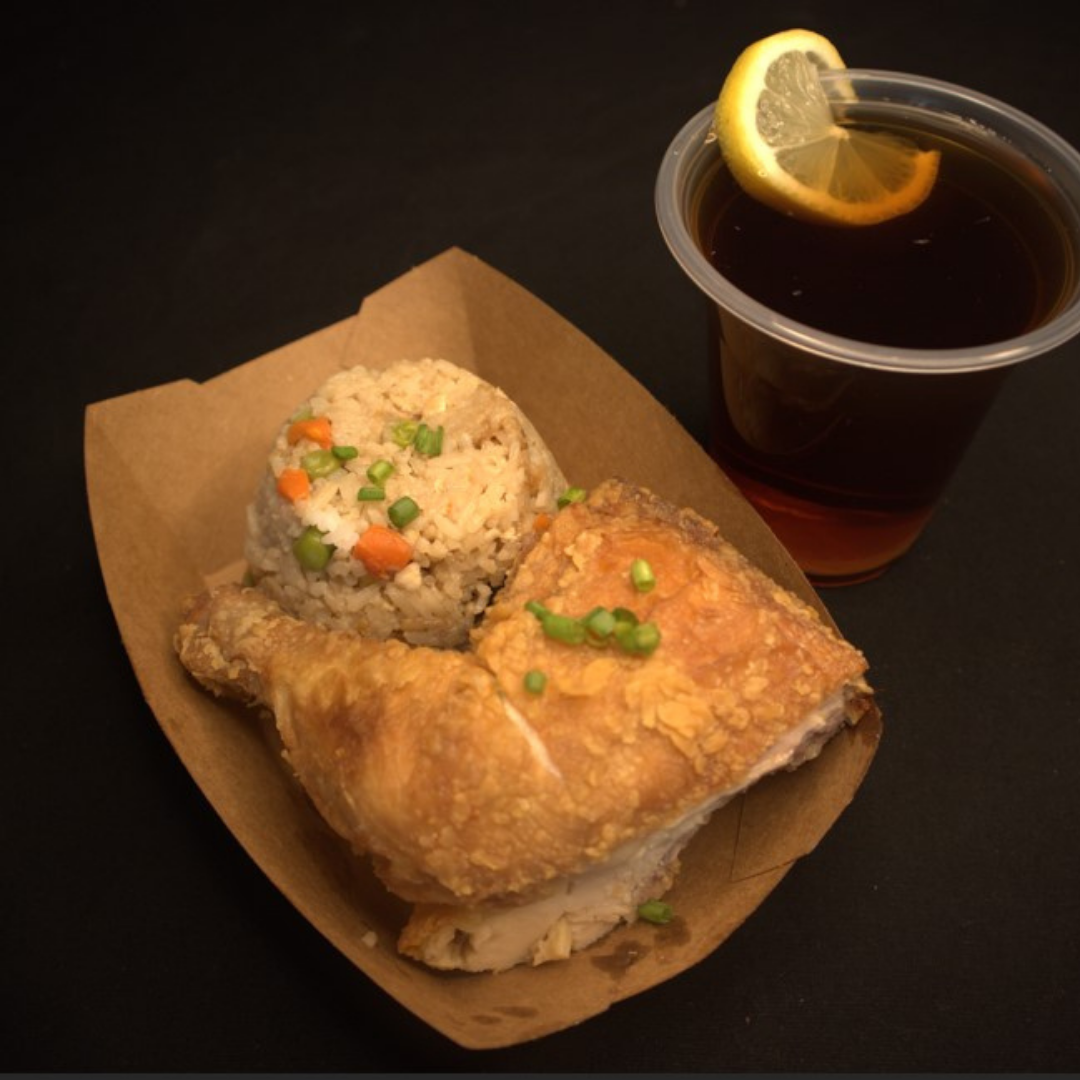 Kanto Fried Chicken + Rice + Iced Tea