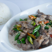 Bicol Express With Rice