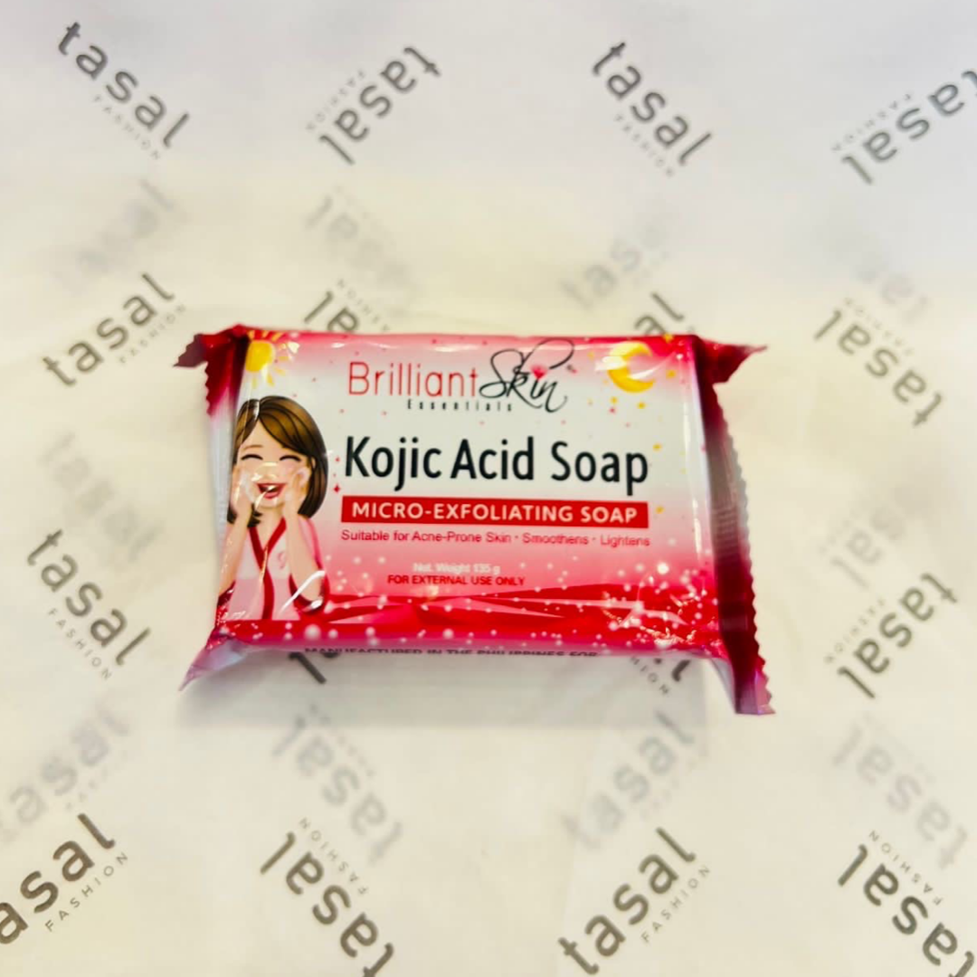 Brilliant Skin Kojic Micro Exfoliating Acid Soap Bar 135g