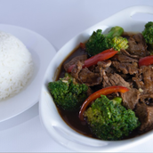 Beef Broccoli With Rice