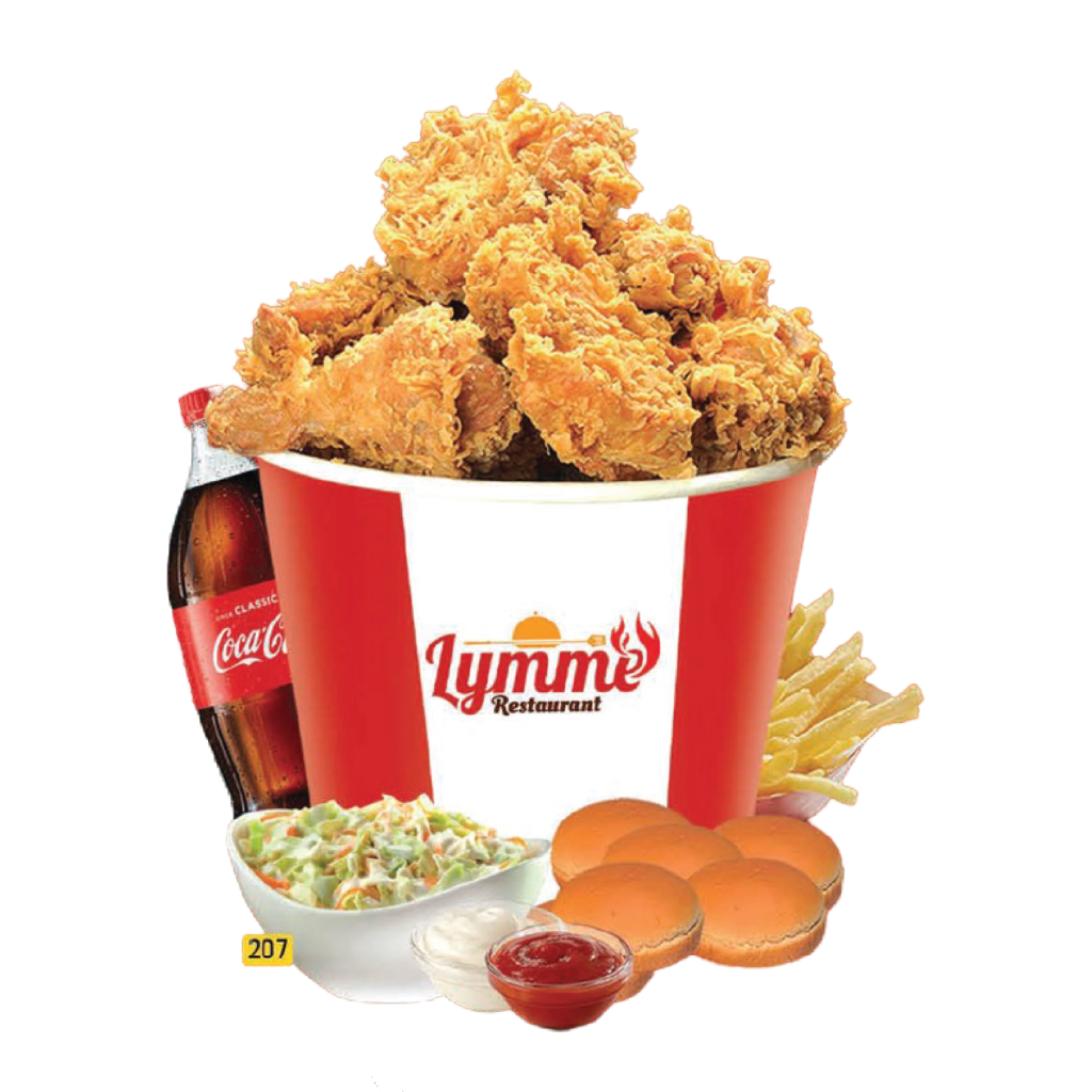 Family Meal (12 Pcs Chicken+Fries+6 Bun+Coleslaw+Large Cola)