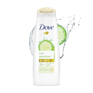 Dove Go Fresh Refreshing Hair Shampoo Nourishing, Cucumber and Green Tea, with Moisture Renew Blend, 500ml