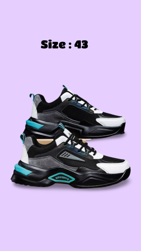 Sport Running Men Shoes Air Mesh Breathable Men Sneakers New Cushioning Casual Black Shoes Lightweight