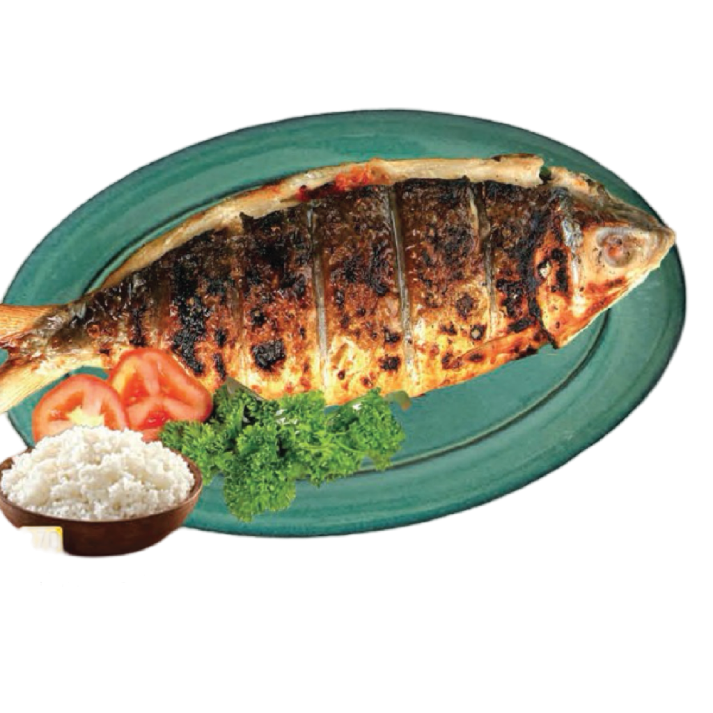 Grilled Bangus with Rice
