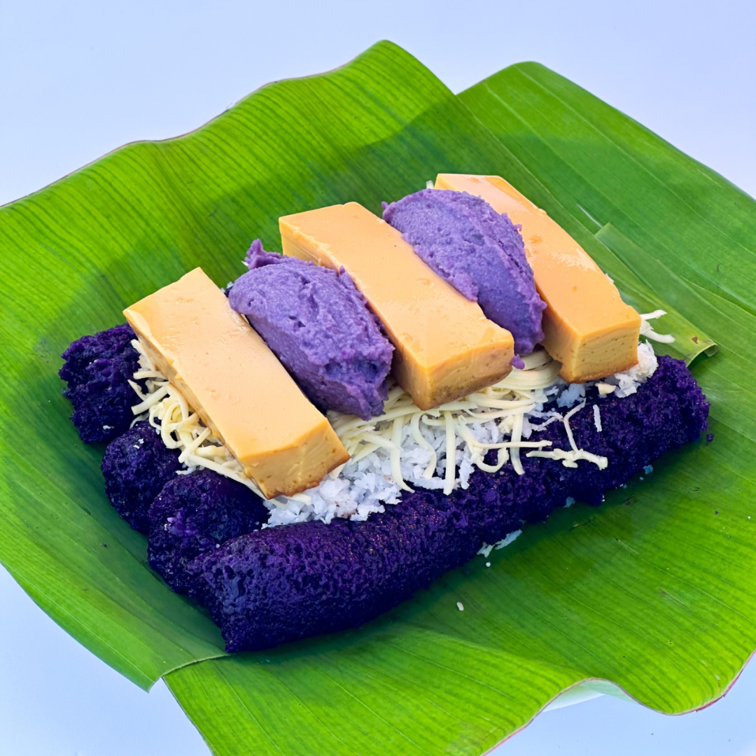 Ube Lech Flan Halo Halo